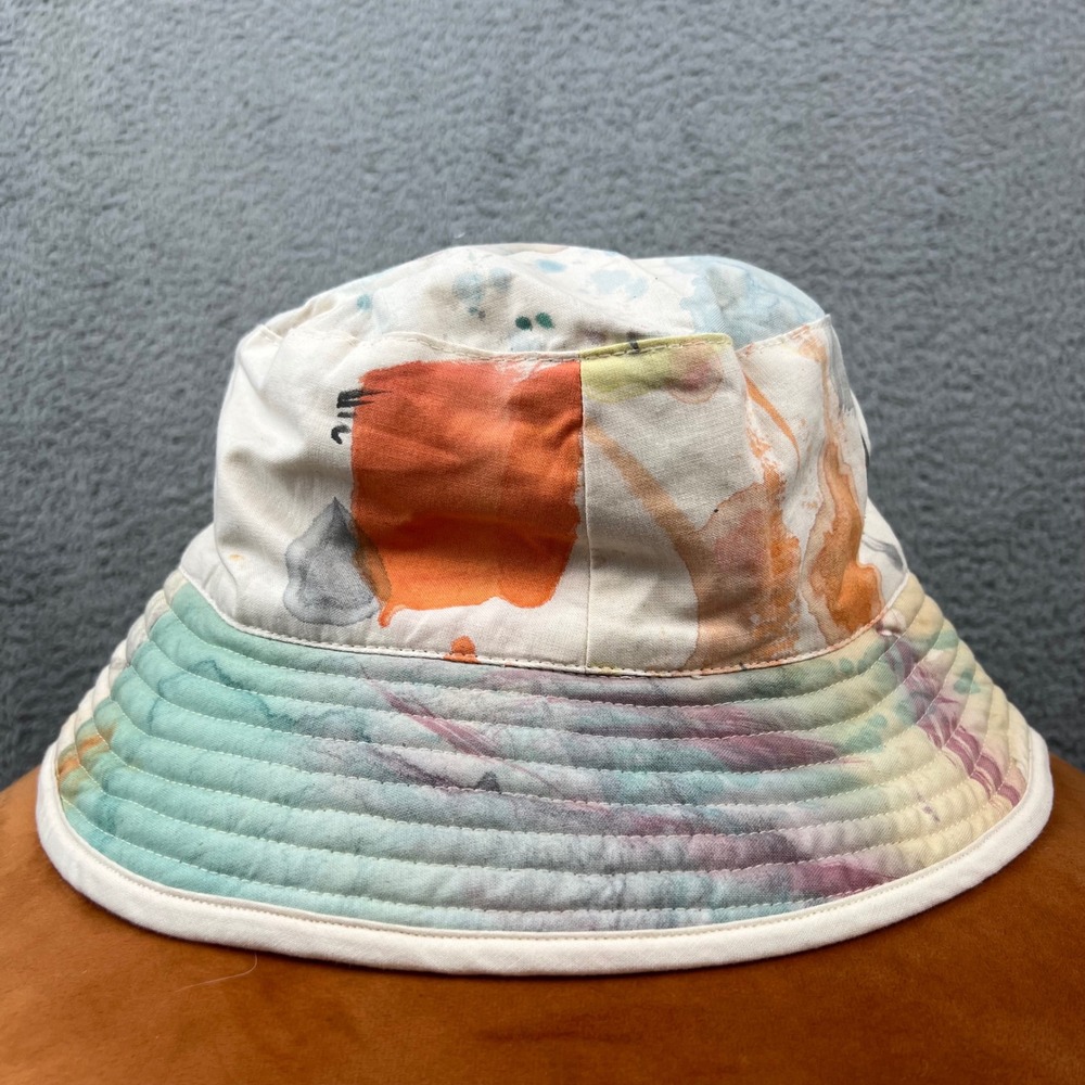 Romualda Bucket Hat Abstract Paint Splatter Casual Outdoors Sun Hat